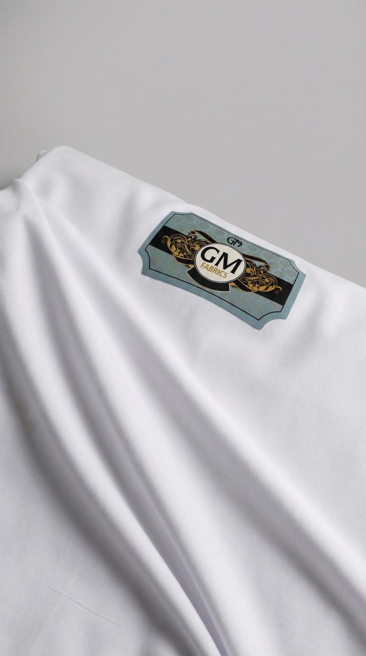Pure Cotton GM Fabric Unstiched  For Men's